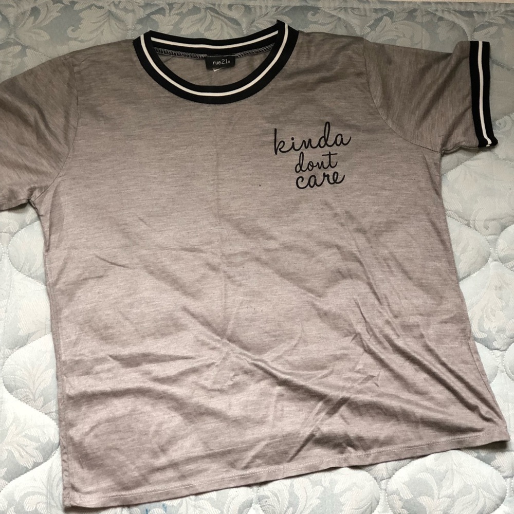 kinda don’t care crop top